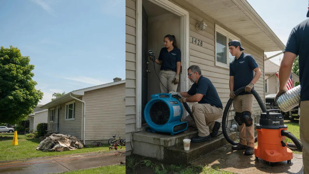 Water Damage Restoration in Barnesville, PA near me